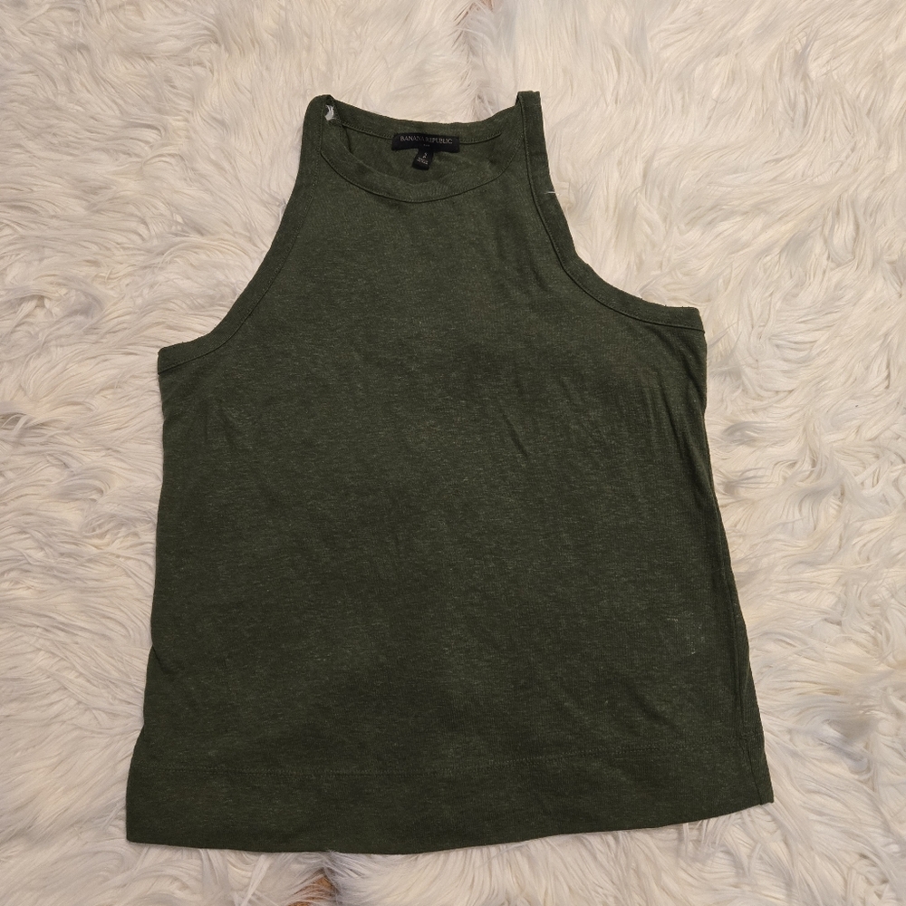 💫3/$30💫Banana Republic Linen-Blend Tank